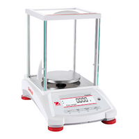 Ohaus Pioneer Precision Balance, 520 Grams Capacity, 0.001 Grams Readability, 120(D)mm Stainless Steel Pan, Incal - Semi Automatic, Each Each