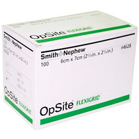 Out of Date, Opsite Flexigrid 6 x 7 cm, 100/Box , Original Unopened Condition, Price Discounted, While Stocks last Box