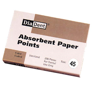 Diadent Colour Coded Paper Points