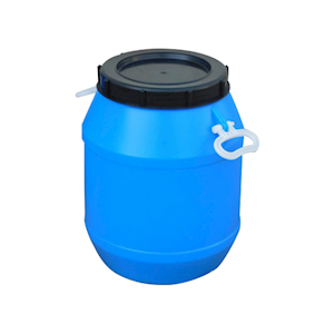 Paramount Browns Surplus Plastic Drum with Large Screw on Lid, 25L, 330 x 420(H)mm, Each Each