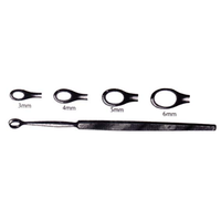 Perfect Curettes Fox, 4mm, Stainless Steel, Theatre Quality, Each Each