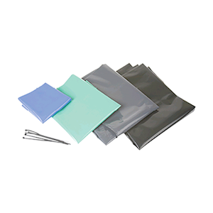 Zebravet Pet or Animal Body Bag, 68 x 35cm, 130 Microns, Blue, Small, Each Each