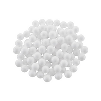 Polystyrene Balls, 75mm, 500 Pieces/Pack Bag
