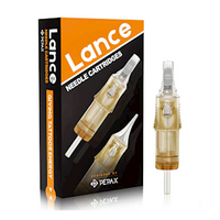 Pepax Cartridges, 11 Curved Magnum, Long Taper, 20/Box Box