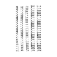 WIRE BINDING COILS 12MM WHITE BOX/100 Each
