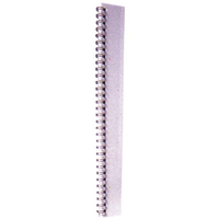 WIRE BINDING COILS 3/8" BLACK 34 LOOP 100/BX Box