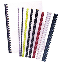 BINDING COMBS 21 R 10MM BLUE 25/BOX (45477) Box