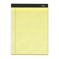 GLENREAGH SUPERBANK A4 YELLOW RULED PADS 10/PK Pack