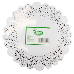 Alpen Catering Collection Round Lace Doyley