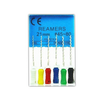 Reamers 21mm, No. 45 , 6/Pack Pack
