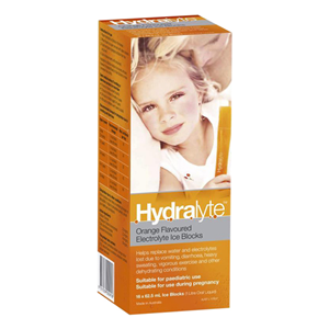 Out of Date, Hydratye Electrolyte Ice Block Orange 16pcs/box, Original Unopened Condition, Price Discounted, While Stocks last Box