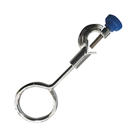 Livingstone Retort Ring with Arm and Bosshead Clamp, 18cm Length, 6cm Outer Diameter, 4.8cm Inner Diameter, Plated Steel, Each RRBD50 Each