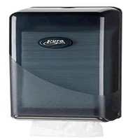 Royal Touch "Little Hands" Interleaved Toilet Tissue Dispenser, 57.5 x 13.5 x 12.1cm, Pearl Black, Each Each