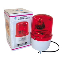 Rotary Warning Lamp, Red, 0.5kg, AC220V, Each Each