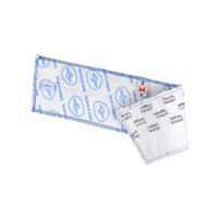 Sabco Decitex Ultimate DX1 Flat Mop Pad, Blue, 10 Pieces/Pack