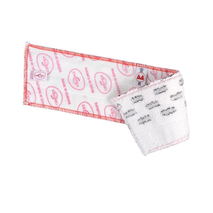 Sabco Decitex Ultimate DX1 Flat Mop Pad, Red, 10 Pieces/Pack