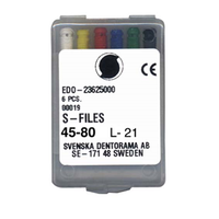 Liv S Files 21mm #45-80 6/bx Cc Box