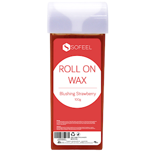 Sofeel Roll On Wax Cartridge, Blushing Strawberry, 100g, Each Each