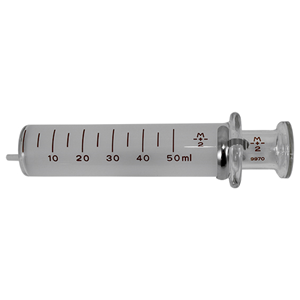 Livingstone Glass Syringe, 1ml, Insulin, Luer Slip Glass Tip, Concentric Nozzle, Latex Free, Hypoallergenic, Each Each
