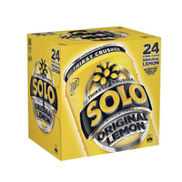 Schweppes Solo Lemon Cans, 375ml, 30/Pack Pack