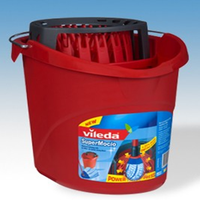 SUPERMOCIO BUCKET & POWER WRINGER, RED 10L Each