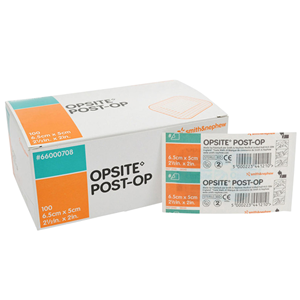 Opsite Post-Operating, 6.5 X 5 cm, 100/Packet, 66000708