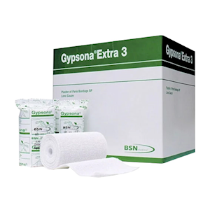 Gypsona Extra 3 Plaster of Paris, 15cm x 3.5m, 12 Pieces/Box