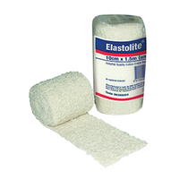BSN Elastolite Light Support Non-Adhesive Crepe Bandage, 10cm x 1.5m, White, 12 Rolls/Pack