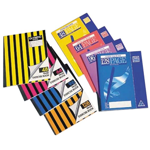 Exercise Book Stapled 96 Pg 225X175mm Each Each