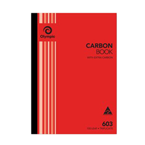 CARBON BOOK #603, 100 LEAF, EACH Each