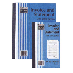 INV/STAT BOOK #627 10"X8" 250X200M TRIP. 100LF EACH Each