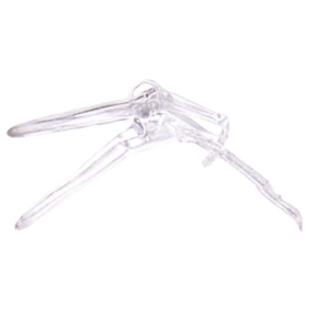 Vaginal Speculum, Duckbill, Recyclable Plastic, Clear, Small, 10 Pieces/Bag Bag