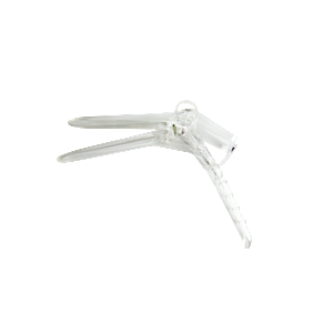 Lincon Vaginal Speculum, Duckbill, Ratchet Action, Recyclable Plastic, Sterile, Clear, Small, 240 Pieces/Carton Carton