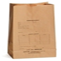KRAFT EVIDENCE BAG, PRINTED, 8"X5"X18", 100/BOX Box