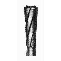 SSW 37L Tungsten Carbide Burs Inverted Cone, ISO 010001 #14 Friction Grip, Plain Cut, Made in UK, Each Each