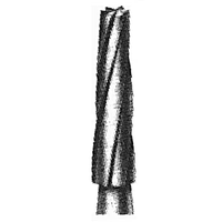 SSW 171l Tungsten Carbide Burs, Taper Fissure, ISO 171 #12(3), Friction Grip, Long, Made in UK, Each Each
