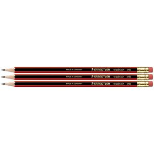 PENCILS STAEDTLER RUBBER TIP PK/3 Pack
