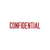 S/INKING SHINY CONFIDENTIAL RED EACH Each