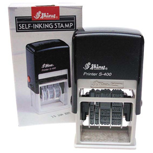 Dater Stamp S/Inking 4mm Shinyeach Each