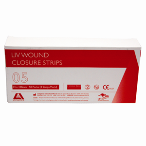 Surgi Reinforced Wound Skin Closure Strips C-05, 13 x 100mm, 3/Pack, 50/Box Box