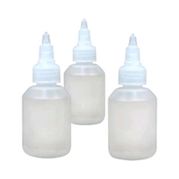 Haines Stuhl Dropping Bottle, with Stuhl Dropping Cap, Diameter: 41mm, Low Density Polyethylene (LDPE), 50mL, 50 Pieces/Pack Pack