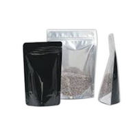 Stand Up Pouch, Clear Front/Foil Back, 500G, 1000/ Carton Carton