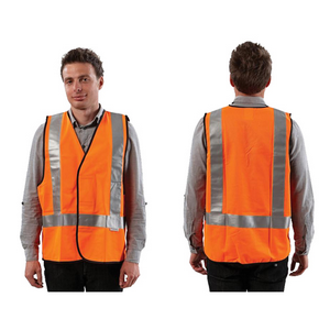Pro Choice High Visibility Safety Vest with H Back Reflective Pattern