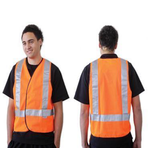 Livingstone High Visibility Safety Vest with H Back Reflective Pattern