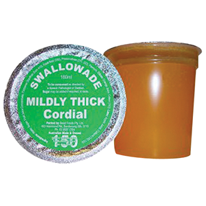 SWALLOWADE CITRUS CORDIAL, MILDLY THICK, 180ML, 36/CTN
