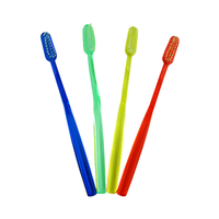 Livingstone Disposable Toothbrush, Child, Medium Bristles, 1/Pack, 100 Packs/Box Box