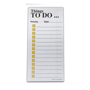 3M Post-It Labelled Notes