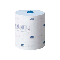 Tork Matic Universal Hand Towel, 21cm, 280 Metres, Extra Long, Auto-Cut, 1-Ply, White, 6 Rolls/Carton