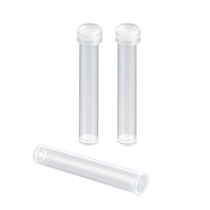 Technoplas Centrifuge Conical Tube, 10ml, 17mm x 96mm Length, Recyclable Polypropylene, Natural Cap Separate Snap Cap, 1000/Box Box
