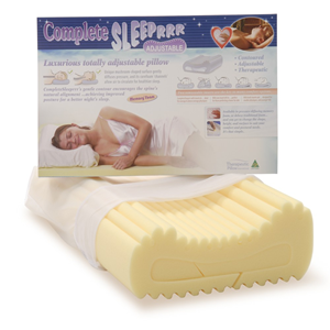 Complete Sleeprrr Deluxe, Traditional Foam, Medium Density, Each Each
